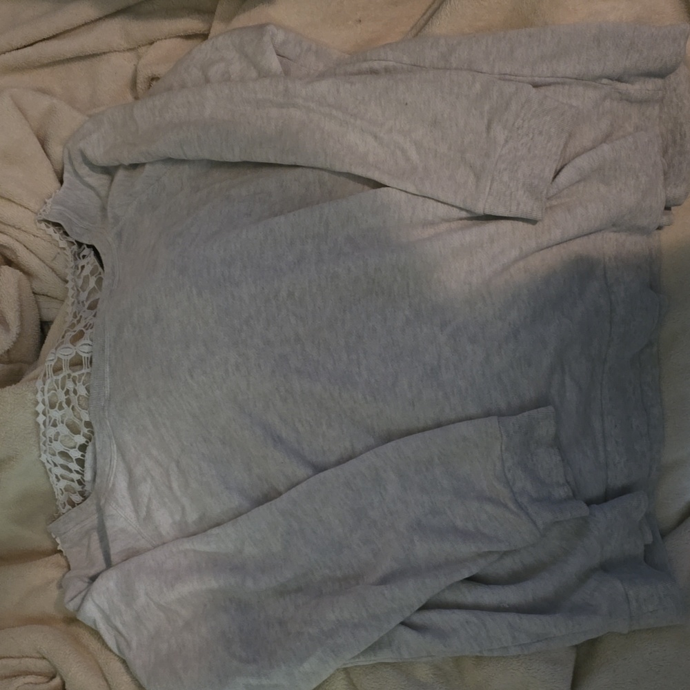 Torrid size 5 Gray Sweatshirt
